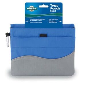 PetSafe Treat Pouch Sport w/ Clip, Detachable Belt, Dual Inner Pocket NWT BLUE